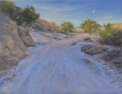 Natalie_Richards_Award of Excellence in Pastel_Borrego in the Nude Wash